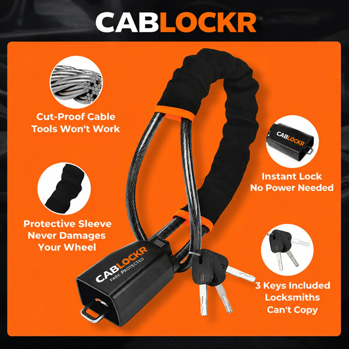 CABLOCKR DRIVEAWAY DEFENDER